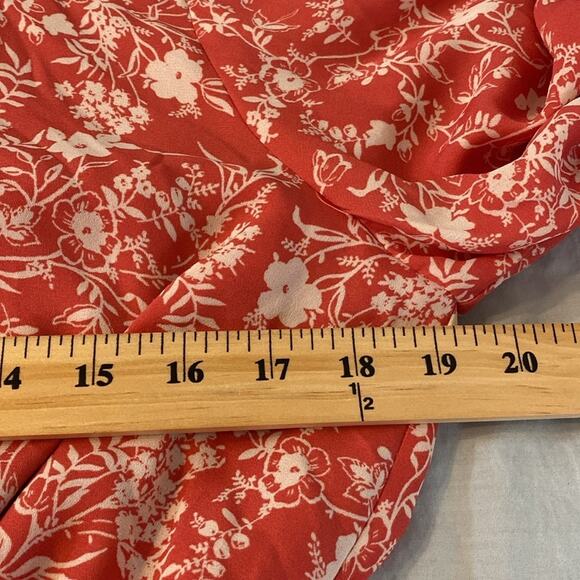 Halogen Coral Pink Boho Peasant Dress Size Large - Picture 4 of 8